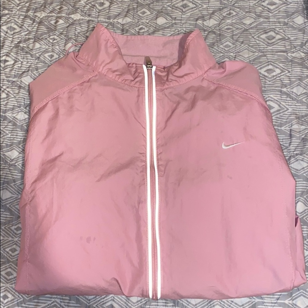 PINK NIKE WINDBREAKER
